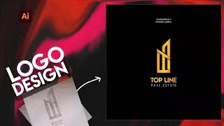 Real estate logo design illustrator | adobe illustrator | Creator ninety | construction logo |