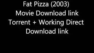 Fat Pizza Movie Download (2003)