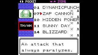 How to get TM07 Zap Cannon in Pokemon Silver