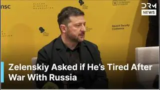 Reporter Asks Zelenskiy If He&rsquo;s Tired After Years of Russian War &mdash; Watch His Response | AC1G