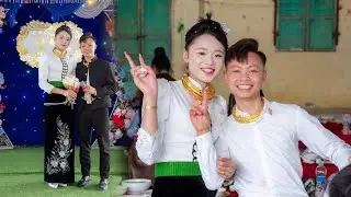 TOÀN CẢNH ĐÁM CƯỚI NGƯỜI THÁI ĐEN THUẬN CHÂU SƠN LA - CHÚ RỂ ANH LONG & CÔ DÂU VI HƯƠNG