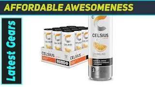 Celsius Functional Essential Energy Drink, Orange - The Best Pre-Workout Boost