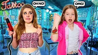 I Gave Her a TATTOO! DAD FREAKED OUT&hellip;