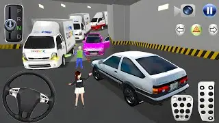 SUV & Police Car Stuck in Parking Garage 😱 | Epic Rescue to Space Journey 🚀 | 3D Driving Class 2026