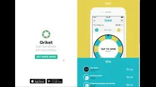 Qriket app for easy cash + Payment Proof