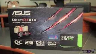 ASUS GTX 770 DirectCU II 2GB Video Card Unboxing!