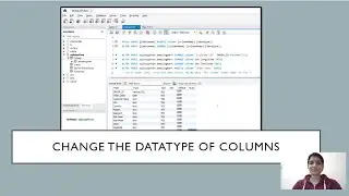 How to Change the datatype of columns in MYSQL table