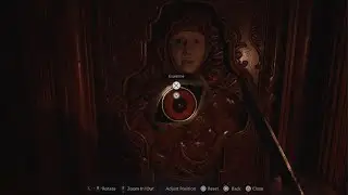 Resident Evil Village Maroon eye puzzle solved upper main hall near wine room