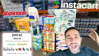 I got a $197 Instacart Batch!! (Shopping Video)