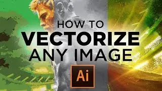 How to Vectorize any Image in Adobe Illustrator Tutorial
