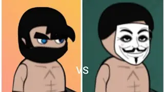 PRO game vs hacker 🔫 doodle army mini militia 2