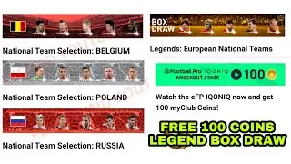 CONFIRMED LEGEND BOX DRAWS | UPCOMING PACKS AND EVENTS IN PES 2021 MOBILE