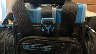 Reviewing my new Evolution Fishing tackle box!