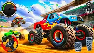 Monster Truck Racing Simulator Real Engine Sound Heavy Power Racing Android GamePlay