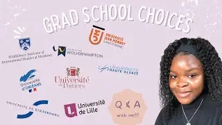 GRAD SCHOOL CHOICES, Rejections, Acceptance and more