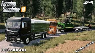 Setting up John Deer yarder | Forestry on Holmåkra | Farming Simulator 19 | Episode 4
