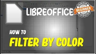 LibreOffice How To Filter By Color