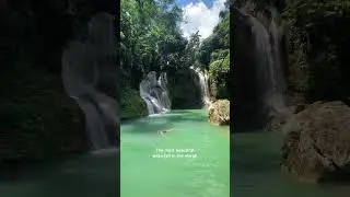 Philippines Bohol! The best waterfalls 💦 #travel #philippines #visitphilippines #philippinesguide