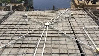 How to 5 room 1 kitchen 1 hall attached bathroom selling roof pipe wiring || Part 2