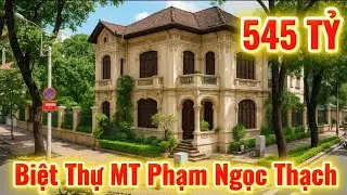 Bán Biệt Thự Quận 3 -  Bề Ngang 20m Góc 2 MT Phạm Ngọc Thạch - Điện Biên Phủ - Chỉ 887 Triệu/M2