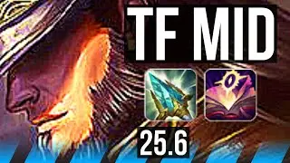 TWISTED FATE vs VEX (MID) | 8/0/2, Legendary | EUW Diamond | 25.6