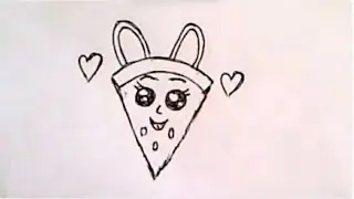 CUTE WATERMELON DRAWING