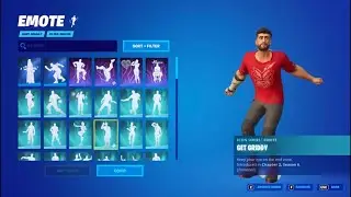 SYPHERPK Skin Showcase with ALL My Fortnite Emotes