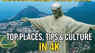 Ultimate Brazil Travel Guide 2025 🇧🇷 | Top Places, Tips & Culture in 4K