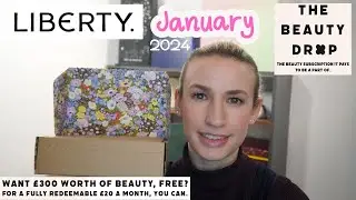 Подписка на Liberty Beauty Box, январь 2024 г. | The Beauty Drop