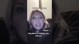 King Albert of Belgium was the real MVP of ww1, savage! Good karma...