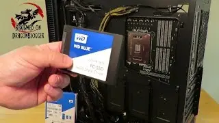 Как установить твердотельный накопитель WD Blue 500 ГБ в компьютер #WDBlueSSD