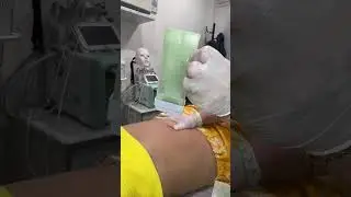 Full back and stomach waxing tutorial step by step @shreembeautylandsalon