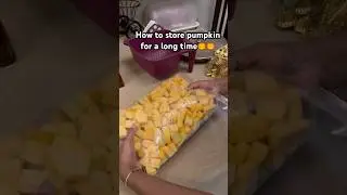 How to preserve pumpkin for a long time#pumpkin #preservingfood #frozenvegetables #withranjita