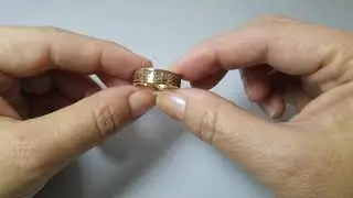 14k Claddagh Wedding Band - UCL1-14Y6MFLAT
