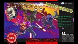Indievestigation | Clusterpuck 99 (Fun PC Local Multiplayer)