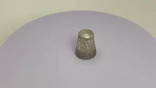 Vintage Sterling Silver Thimble