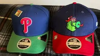 Unboxing phillies hats: Big league chew + phanatic fire! @phillies