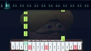 Indian Meme Song Kalimba Tutorial #kalimbacover #meme