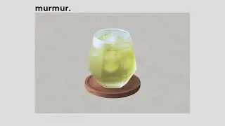 iced gyokuro tea.