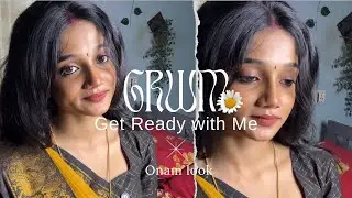 Get ready with me for Onam shoot 🌺🌼 #fypyoutube #love #onam #getreadywithme 