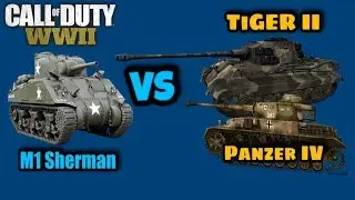 M4 Sherman VS Pazner IV ausf.G w/ Tiger II