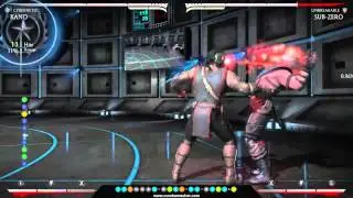 Kano Combo | Cybernetic | MKX | Corner - No meter 33% damage