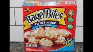 Закуски для пиццы Ore Ida Bagel Bites: обзор Three Cheese