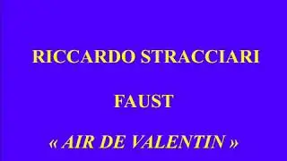 Riccardo Stracciari   Faust   Air de Valentin   Columbia Tricolor 49214 enregistr&eacute; le 24 mars 1917