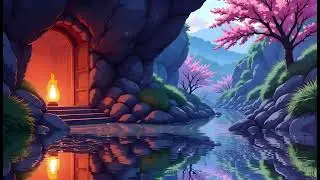 ✨&nbsp;Mystic Cavern Entrance 🔥&nbsp;Ambient Medieval Fantasy Lofi 🎶&nbsp;Cozy Lofi Music to Study and Read