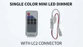 Single Color Mini LED Dimmer