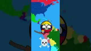 Gran Colombia y Imperio Mexicano #countryballs #elmundo #viral