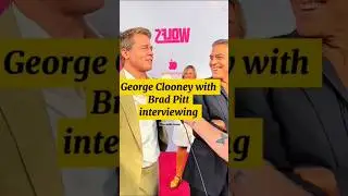 George Clooney and Brad Pitt with together #george #bradpitt #hollywood #beforeandafter