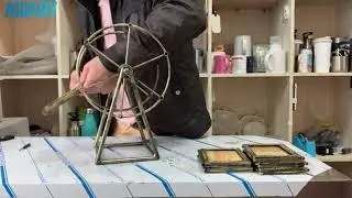 how to install AIDARY Ferris wheel photo frame brown