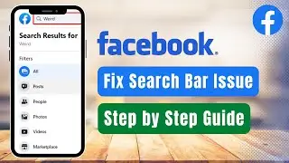 How to Fix Facebook Search Bar !